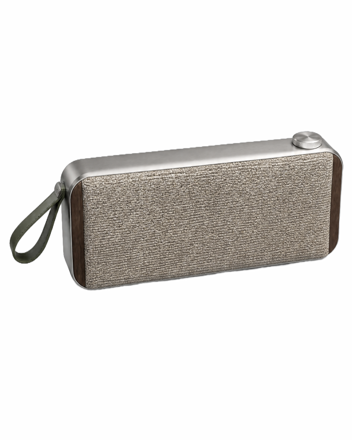 Portable speaker with its background removed